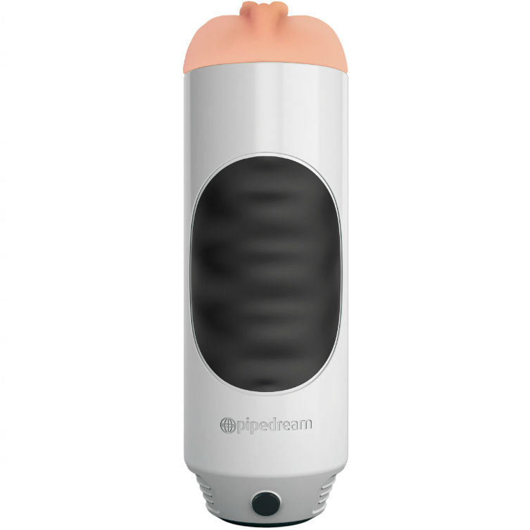 EXTRÉMNÍ HRAČKA - PIPEDREAM MEGA GRIP VAGÍNNÍ MASTURBÁTOR A VIBRÁTOR