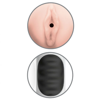 EXTRÉMNÍ HRAČKA - PIPEDREAM MEGA GRIP VAGÍNNÍ MASTURBÁTOR A VIBRÁTOR