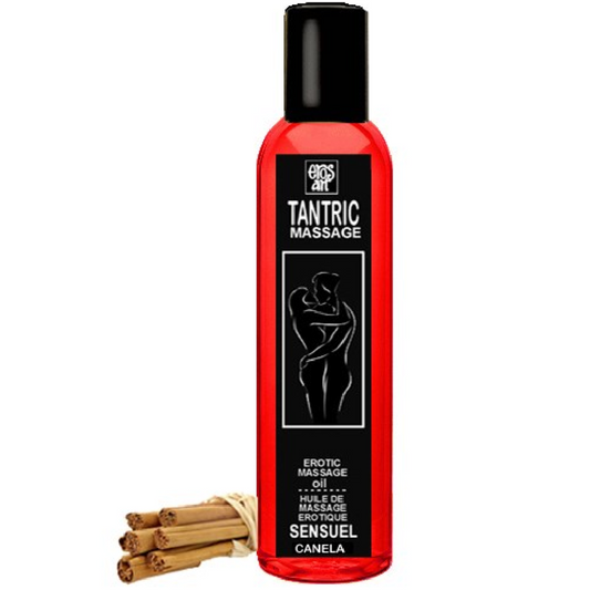 EROS-ART - PŘÍRODNÍ TANTRICKÝ MASÁŽNÍ OLEJ A AFRODIZIAKUM SKOŘICE 30 ML