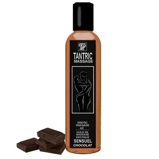 EROS-ART - PŘÍRODNÍ TANTRICKÝ MASÁŽNÍ OLEJ A ČOKOLÁDOVÉ AFRODIZIAKUM 30 ML