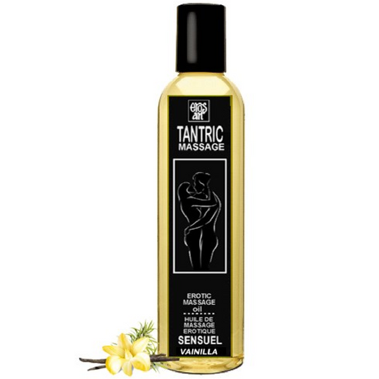 EROS-ART - PŘÍRODNÍ TANTRICKÝ MASÁŽNÍ OLEJ A AFRODIZIAKUM VANILKA 30 ML