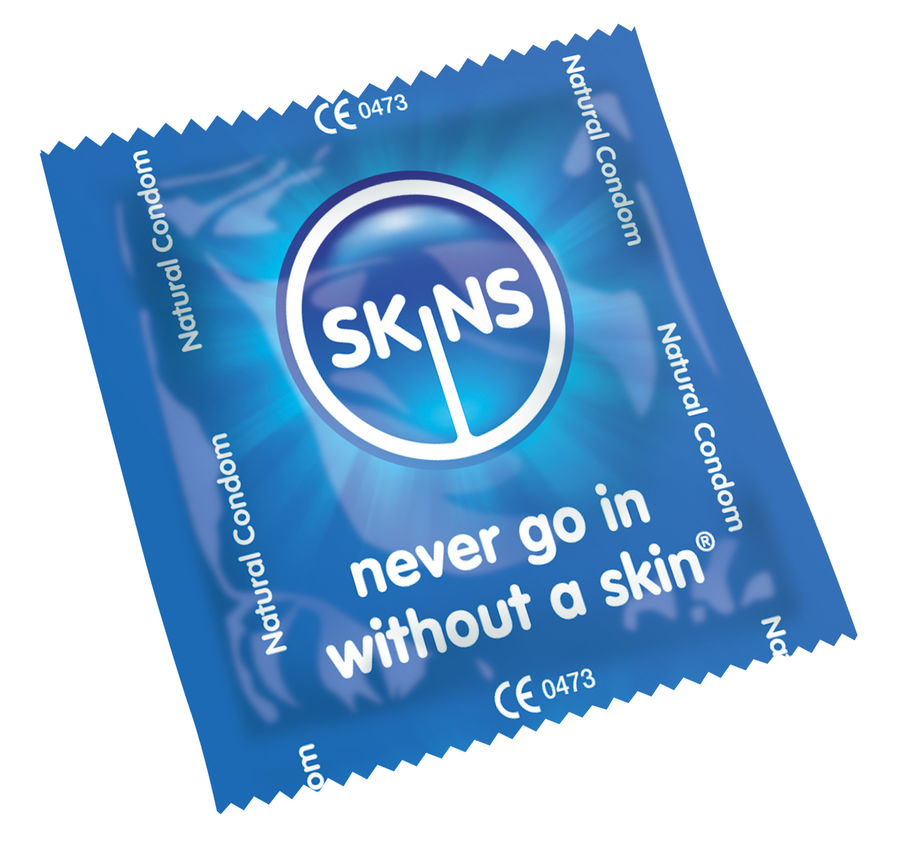 SKINS - KONDOMY PŘÍRODNÍ BALENÍ 12 KS
