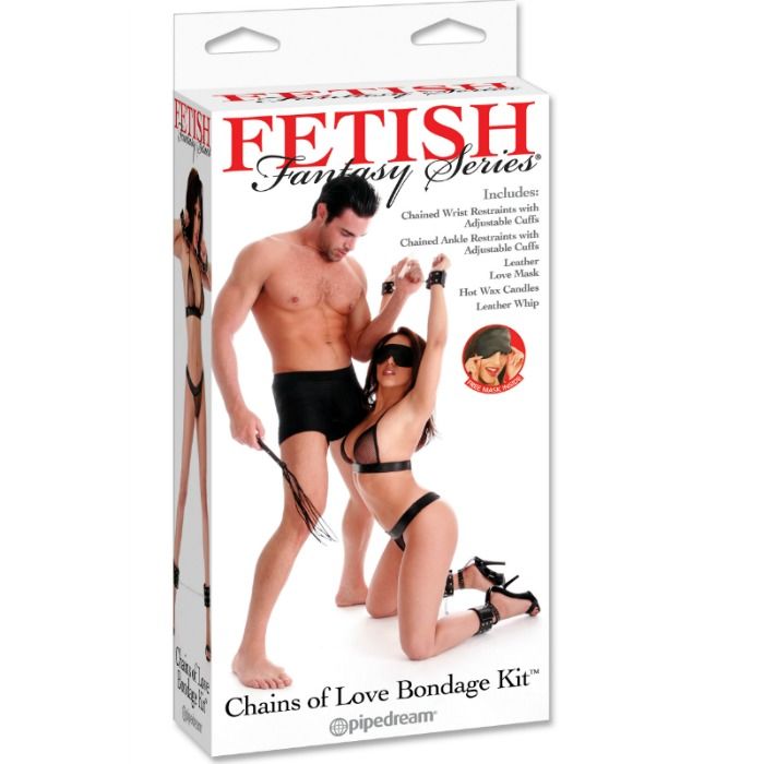 FETIŠ FANTASY SÉRIE - SADA PRO BONDÁŽ CHAINS OF LOVE