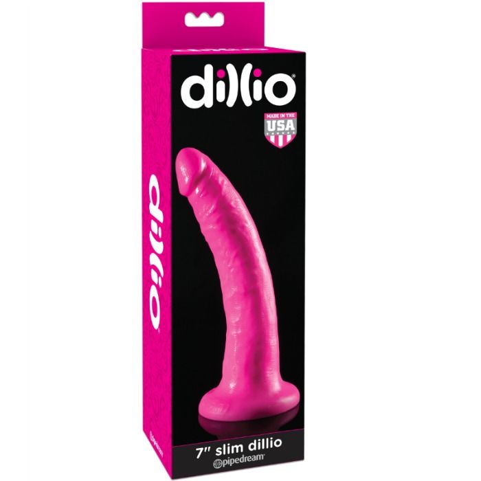 DILLIO - DILDO 17,8 CM - RŮŽOVÉ
