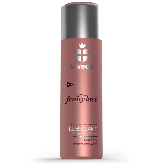SWEDE - LUBRIKANT FRUITY LOVE ŠUMIVÉ JAHODOVÉ VÍNO 50 ML