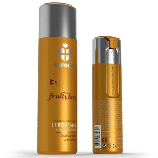 SWEDE - LUBRIKANT FRUITY LOVE TROPICKÝ OVOCNÝ MED 100 ML