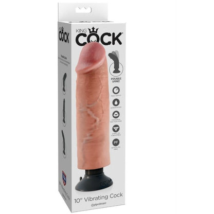 KRÁLOVSKÝ KOHOUT - VIBRACE NA KOHOUT 25,5 CM