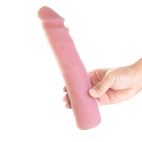 BAILE - REALISTICKÉ SILIKONOVÉ DILDO S DOTYKEM KŮŽE 23 CM
