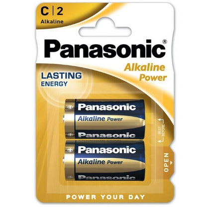 PANASONIC - BRONZOVÉ BATERIE C LR14 2 KS