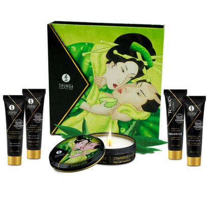SHUNGA - SADA NA BIO ZELENÝ ČAJ SECRET GEISHA