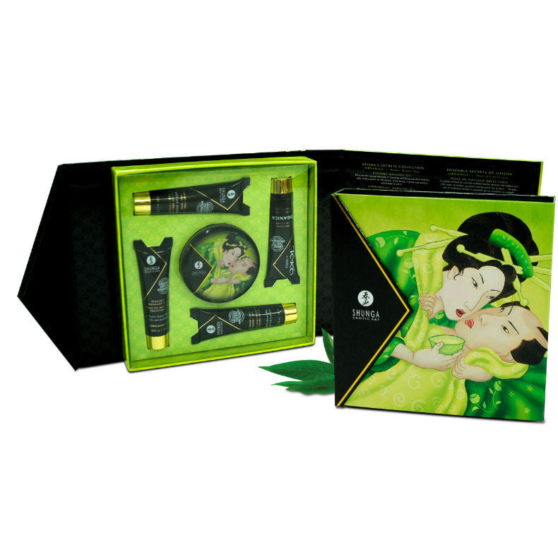 SHUNGA - SADA NA BIO ZELENÝ ČAJ SECRET GEISHA