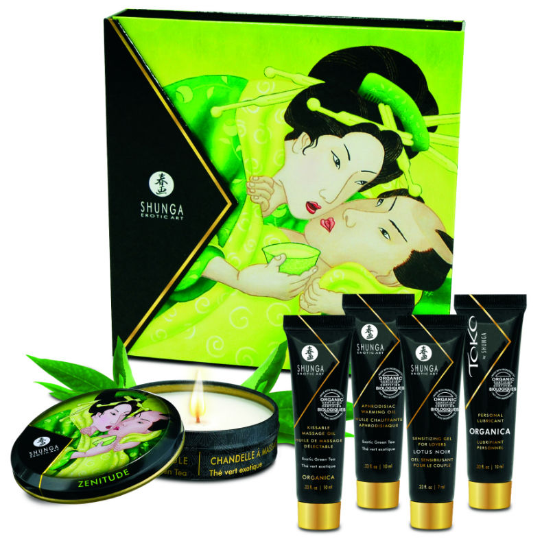 SHUNGA - SADA NA BIO ZELENÝ ČAJ SECRET GEISHA