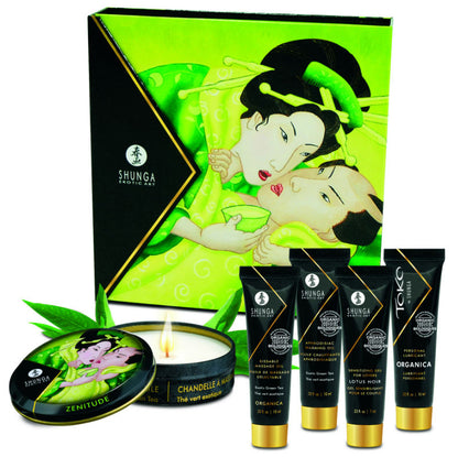 SHUNGA - SADA NA BIO ZELENÝ ČAJ SECRET GEISHA