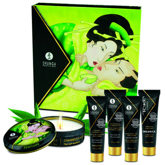 SHUNGA - SADA NA BIO ZELENÝ ČAJ SECRET GEISHA