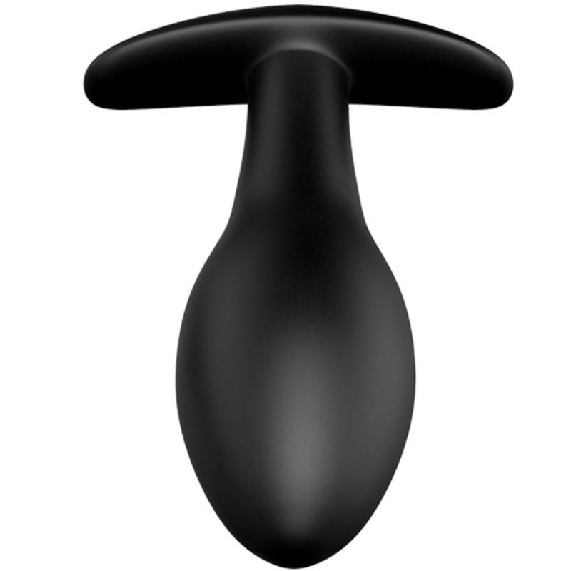 PRETTY LOVE - ANÁLNÍ KOTVICÍ SILIKONOVÝ KONEC 12 VIBRACÍCH REŽIMŮ, ČERNÁ