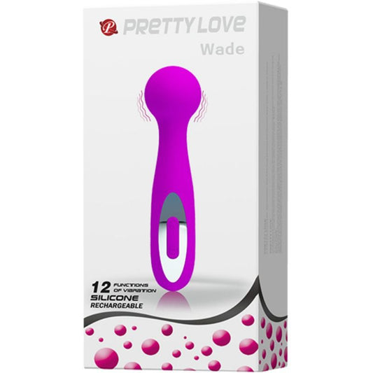 PRETTY LOVE - NABÍJECÍ MASÁŽNÍ PŘÍSTROJ WADE 12 FUNKCÍ