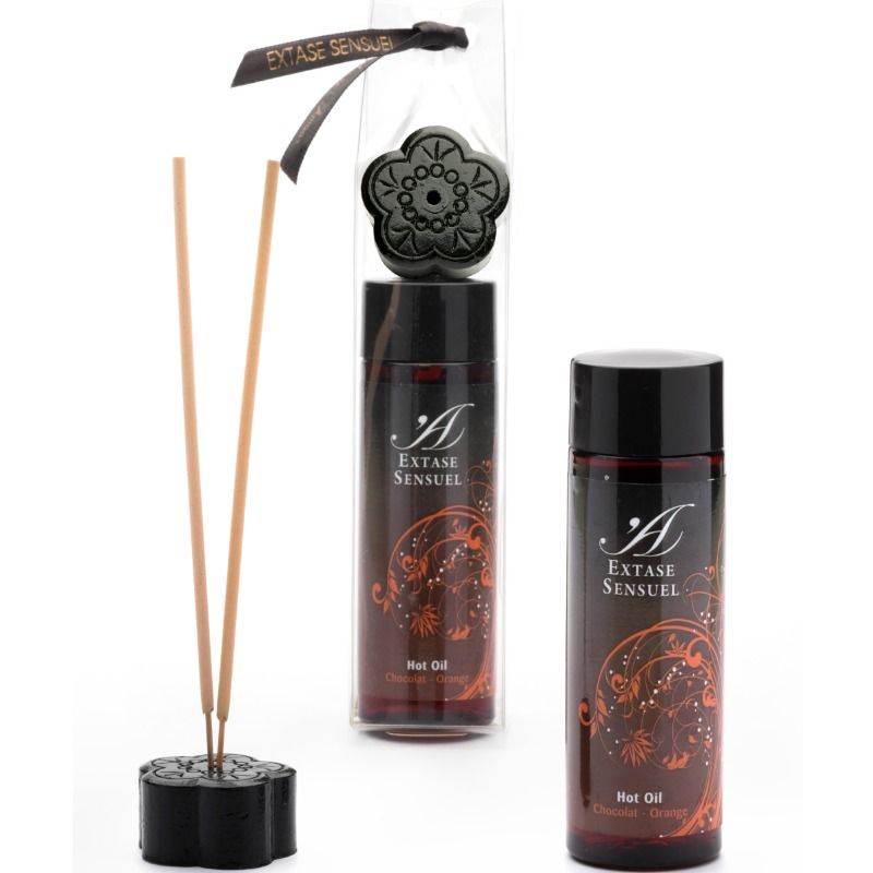EXTASE SENSUAL - ČOKOLÁDA A POMERANČ STIMULUJÍCÍ OLEJ 100 ML