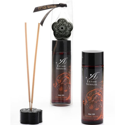 EXTASE SENSUAL - ČOKOLÁDA A POMERANČ STIMULUJÍCÍ OLEJ 100 ML
