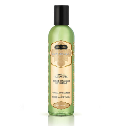 KÁMASUTRA - VANILKOVÝ MASÁŽNÍ OLEJ SE SANTALOVÝM DŘEVEM 236 ML