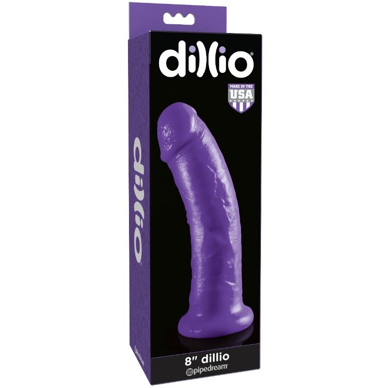 DILLIO - DILDO 20,32 FIALOVÉ