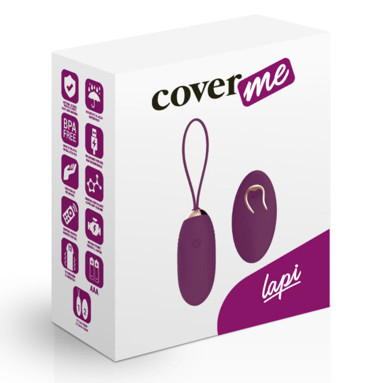 COVERME - VAJÍČKO NA DÁLKOVÉ OVLÁDÁNÍ V LAPI LILAC