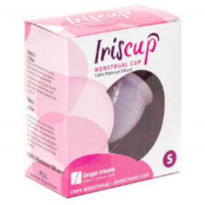IRISCUP - MALÝ RŮŽOVÝ MĚSÍČNÍ KALÍMEK A + STERILIZAČNÍ SÁČEK ZDARMA