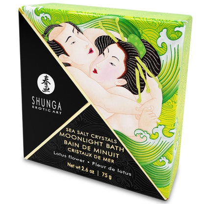 SHUNGA - KOUPELOVÁ SŮL NEBO SŮL S PŘÍCHUTÍ LOTOSU 75 GR