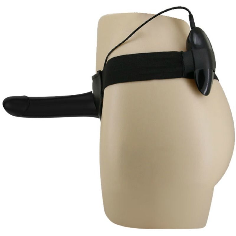 PRETTY LOVE - VITO STRAP ON S DUTÝM DILDEM A VIBRACEMI 17,3 CM