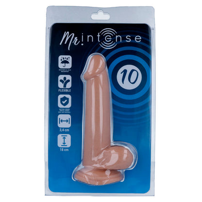 MR INTENSE - 10 REALISTICKÝCH PÉROV 18 CM -O- 3,4 CM