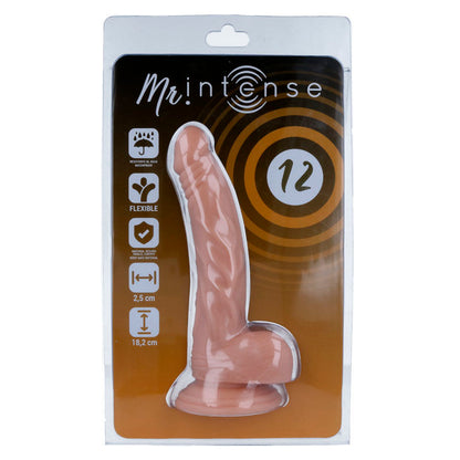 MR INTENSE - 12 REALISTICKÝCH KOHOUTŮ 18,2 CM -O- 2,5 CM