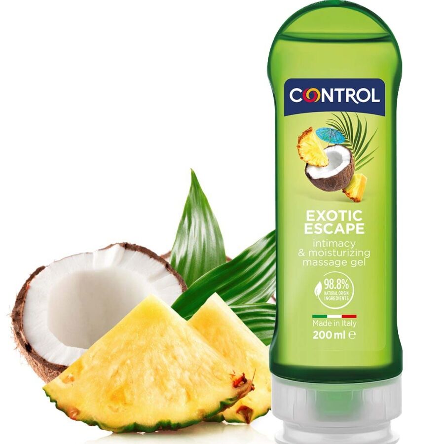 CONTROL - 2 EN 1 MASÁŽ A POTĚŠENÍ EXOTICKÁ 200 ML