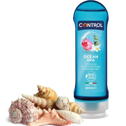 CONTROL - 2 EN 1 MASÁŽ A POTĚŠENÍ STŘEDOMOŘSKÉ MOŘE 200 ML
