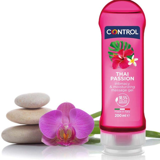 CONTROL - 2 EN 1 MASÁŽ A POTĚŠENÍ THAI PASSION 200 ML