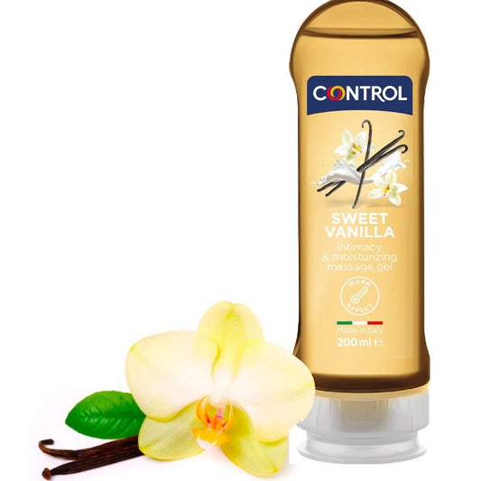 KONTROLA - 2 EN 1 MASÁŽ A POTĚŠENÍ MADAGASKARSKÁ SLADKOST 200 ML