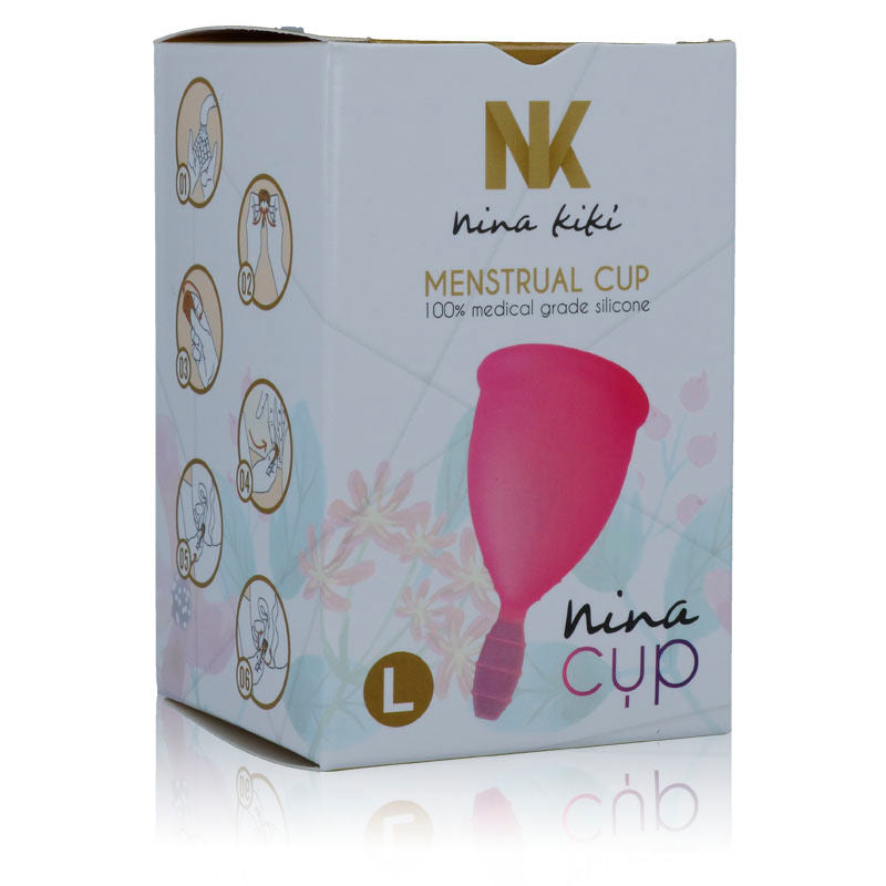 NINA KIKÍ - MENSTRUAČNÍ KAŠÍREK RŮŽOVÝ - VELIKOST L