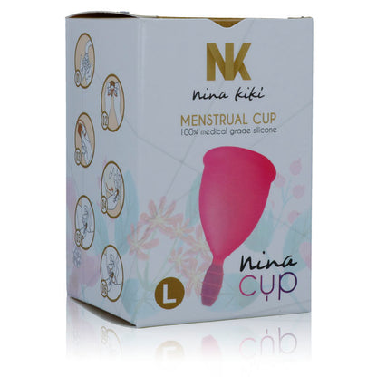 NINA KIKÍ - MENSTRUAČNÍ KAŠÍREK RŮŽOVÝ - VELIKOST L