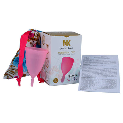 NINA KIKÍ - MENSTRUAČNÍ KAŠÍREK RŮŽOVÝ - VELIKOST L