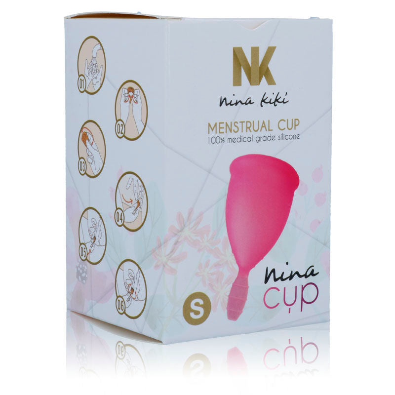 NINA KIKÍ - MENSTRUAČNÍ KAŠÍREK RŮŽOVÝ - VELIKOST S