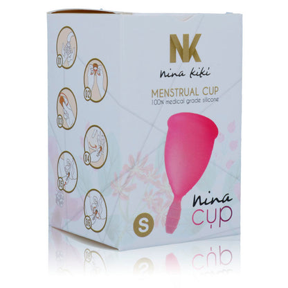 NINA KIKÍ - MENSTRUAČNÍ KAŠÍREK RŮŽOVÝ - VELIKOST S