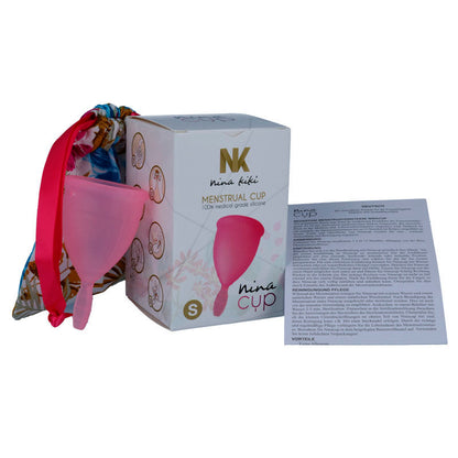 NINA KIKÍ - MENSTRUAČNÍ KAŠÍREK RŮŽOVÝ - VELIKOST S