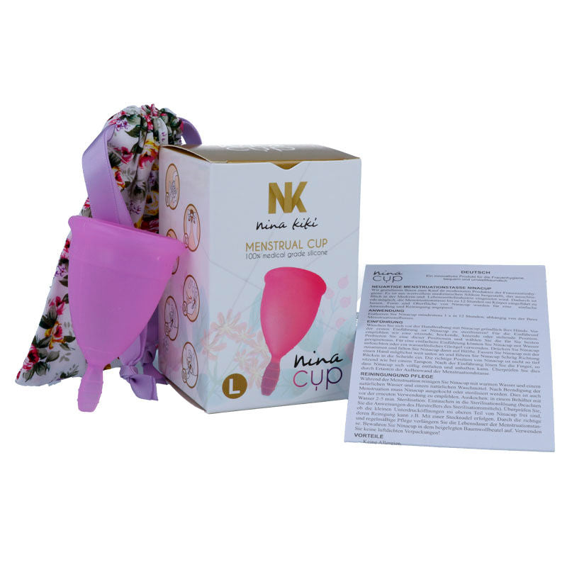 NINA KIKÍ - MENSTRUAČNÍ KAŠÍREK FIALOVÝ - VELIKOST L