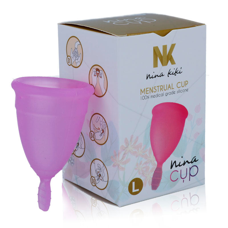 NINA KIKÍ - MENSTRUAČNÍ KAŠÍREK FIALOVÝ - VELIKOST L