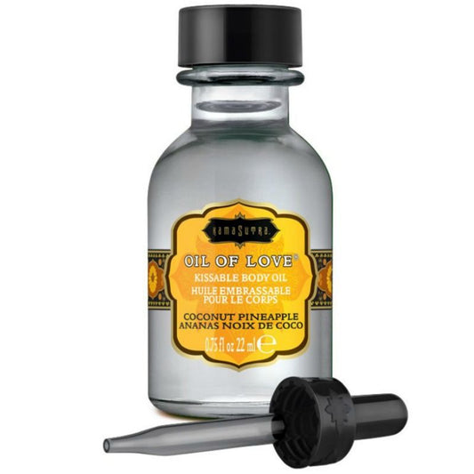 KÁMASÚTRA - JEDLÝ OLEJ - KOKOS A ANANAS 22 ML