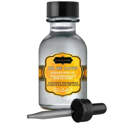 KÁMASÚTRA - JEDLÝ OLEJ - KOKOS A ANANAS 22 ML