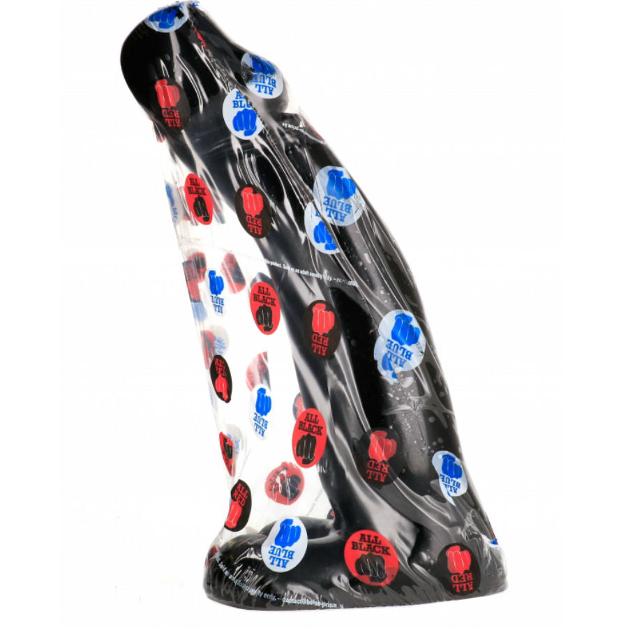ALL BLACK - REALISTICKÉ ČERNÉ FISTINGOVÉ DILDO 29 CM