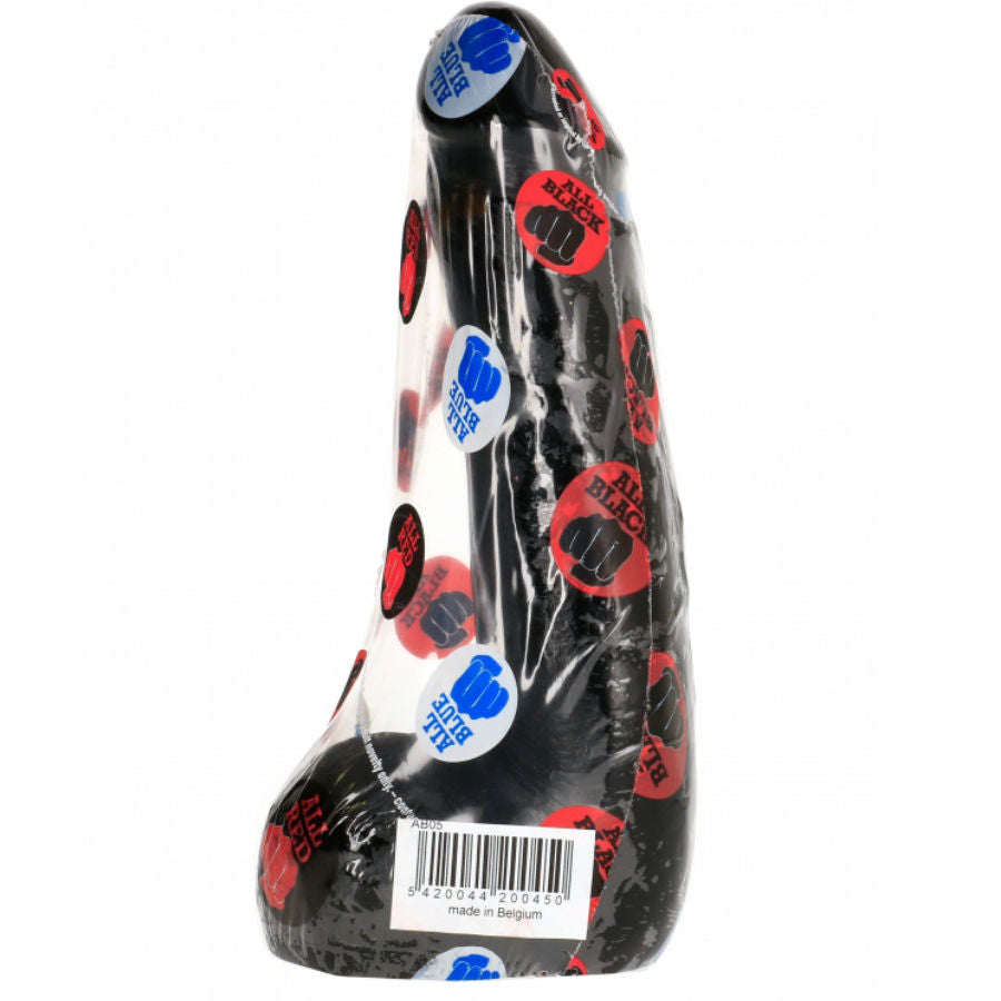 ALL BLACK - MĚKKÉ ČERNÉ REALISTICKÉ DILDO 20 CM