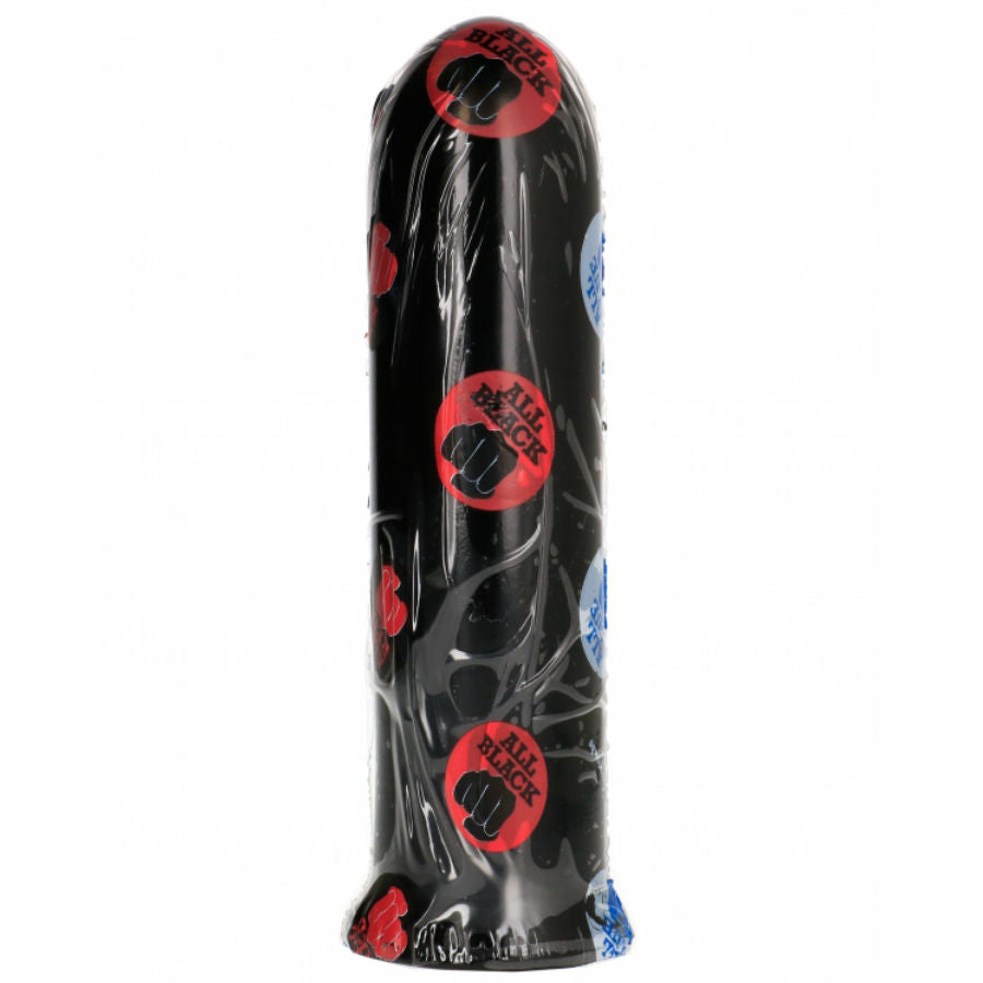 CELÉ ČERNÉ - ČERNÝ DILDO 19 CM