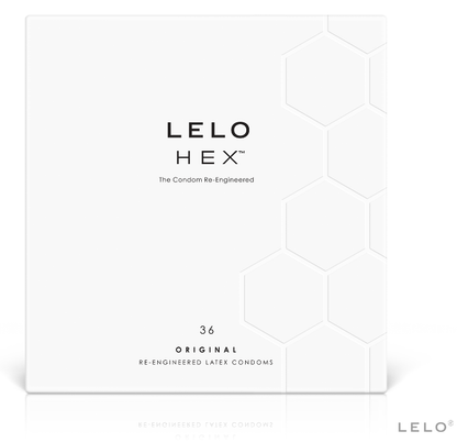 LELO - ŠESTIHANSKÁ KRABIČKA NA KONDOMY 36 KS
