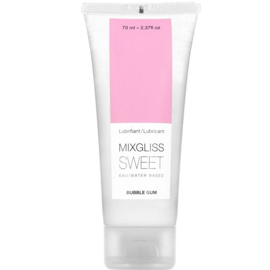 MIXGLISS - LUBRIKANT NA VODNÍ BÁZI S PŘÍCHUTÍ ŽVÝKAČKY 70 ML
