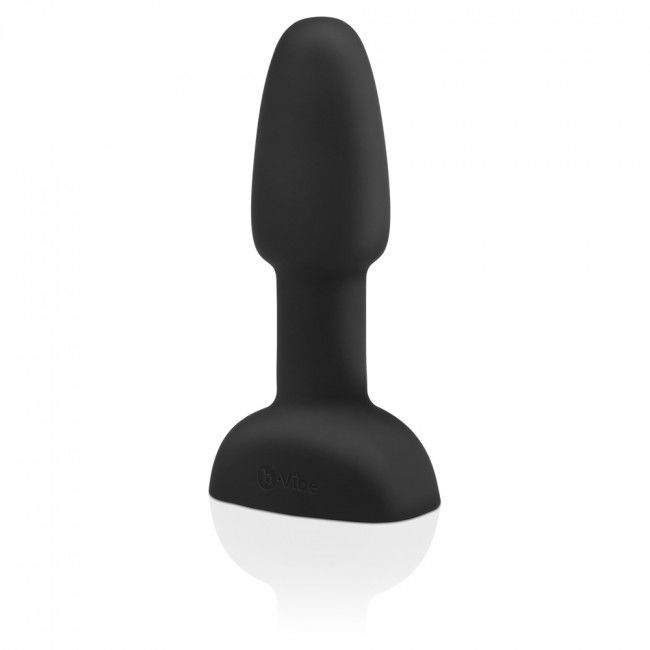 B-VIBE - ANÁLNÍ KOlík s dálkovým ovládáním pro anální sex, drobný, černý